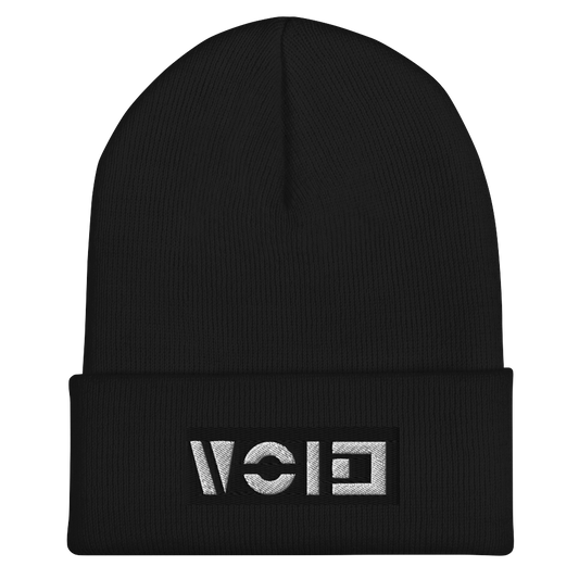 IVC Black Cuffed Beanie