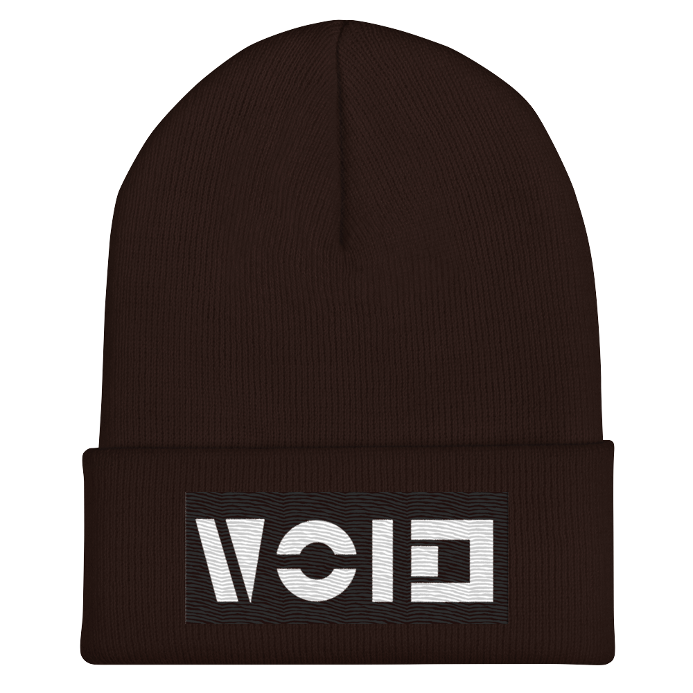 IVC Brown Cuffed Beanie