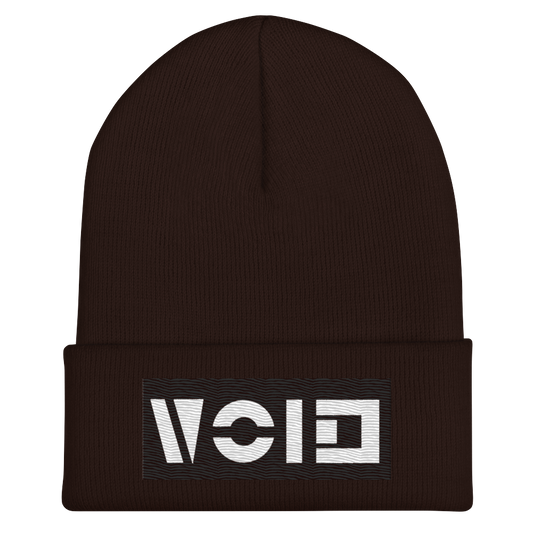 IVC Brown Cuffed Beanie