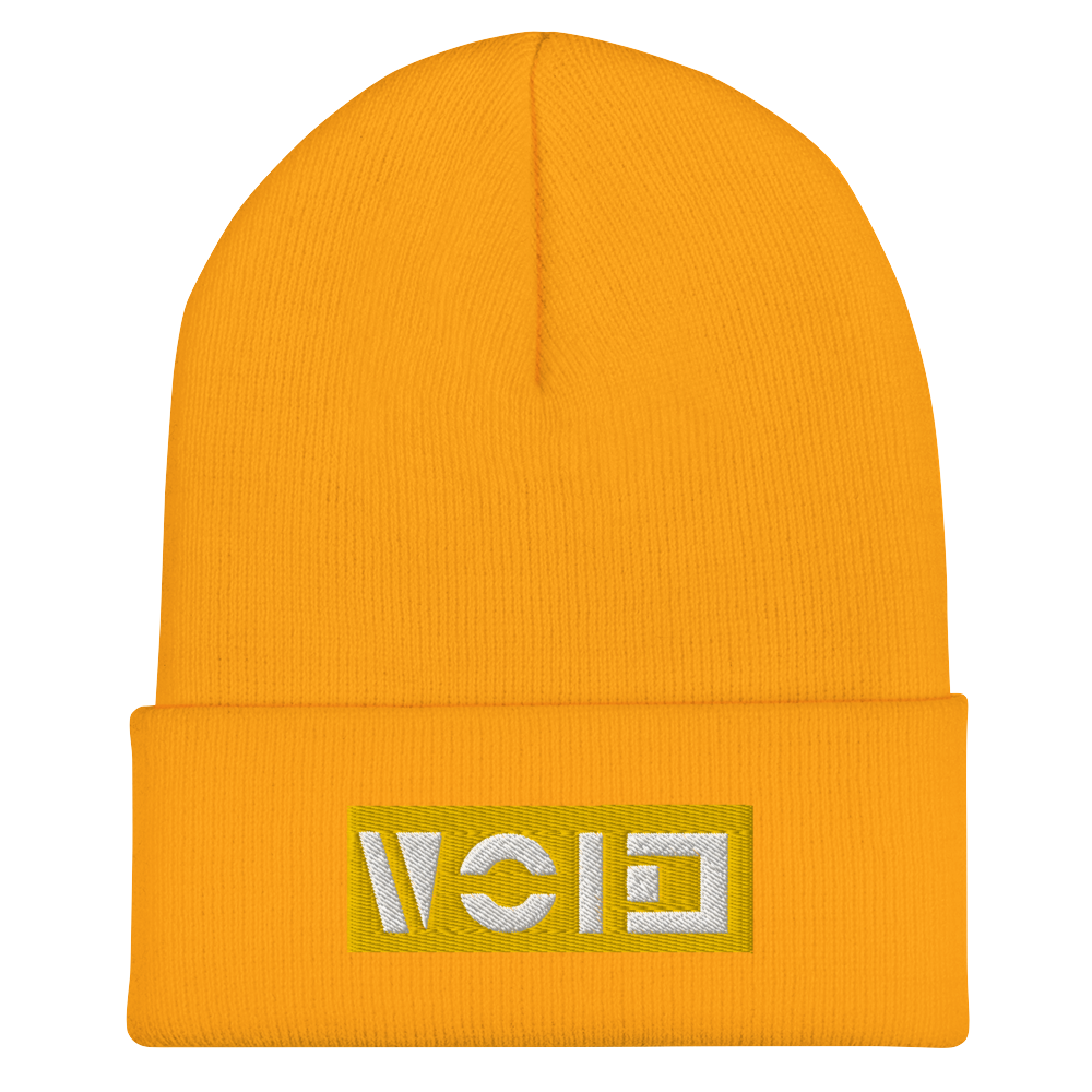 IVC Yellow Cuffed Beanie