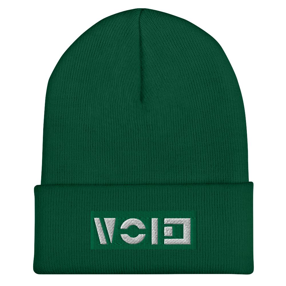 IVC Green Cuffed Beanie