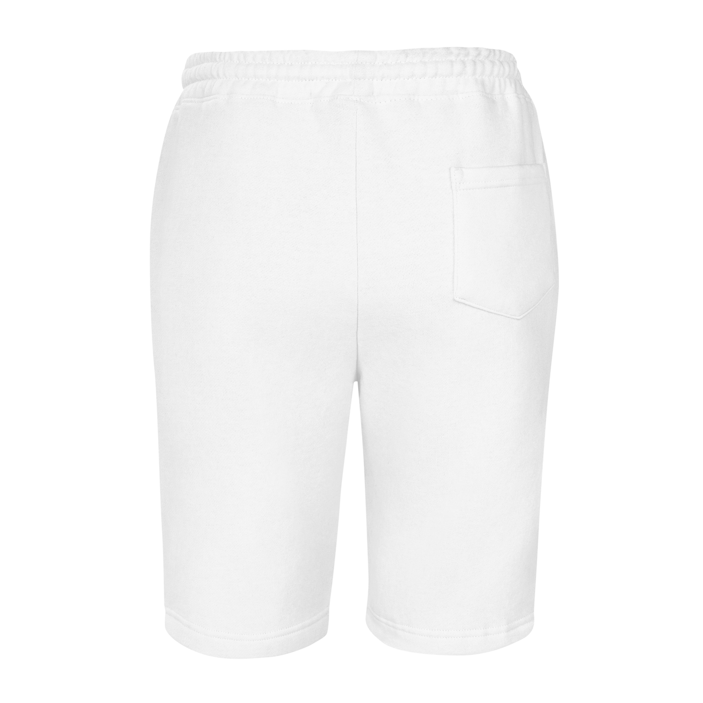 IVC White Fleece Shorts