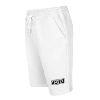 IVC White Fleece Shorts