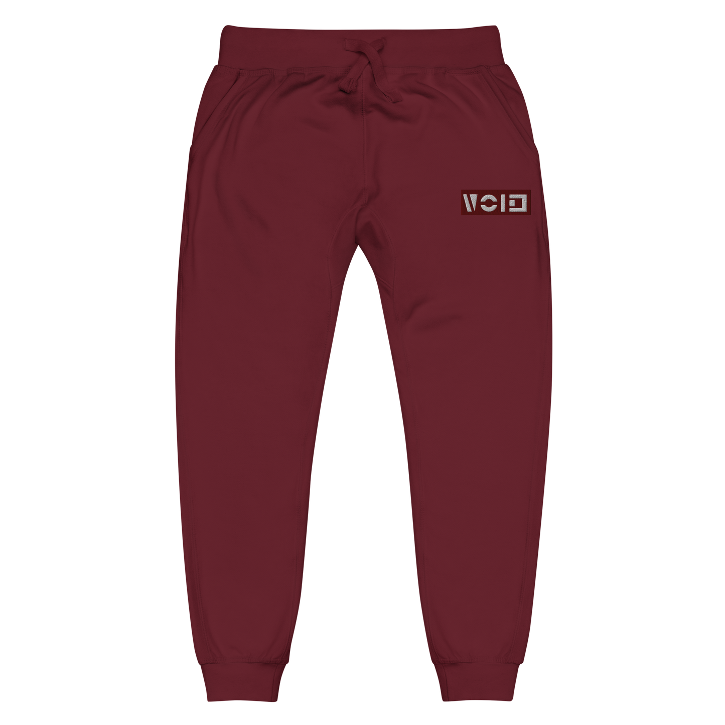 IVC Maroon Fleece Sweatpants